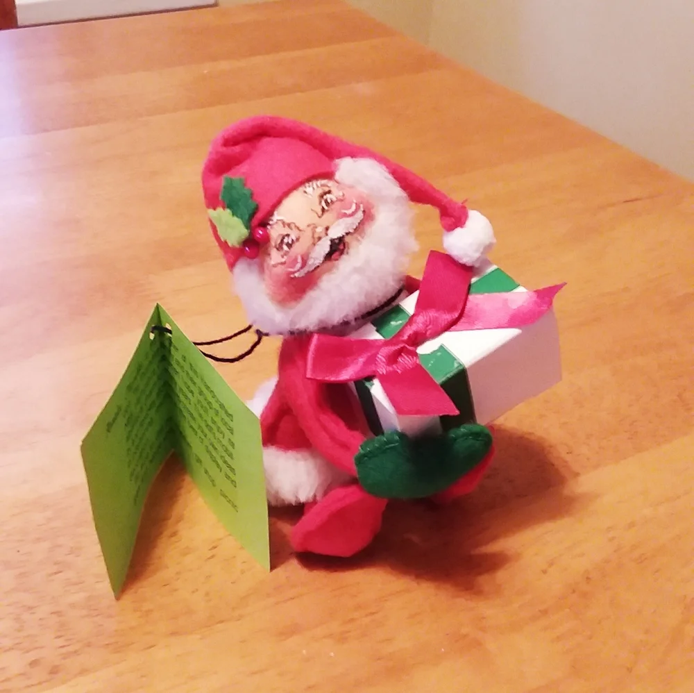 NWT Annalee Santa 6" Figure Vintage Rare 1980 - Picture 9 of 9